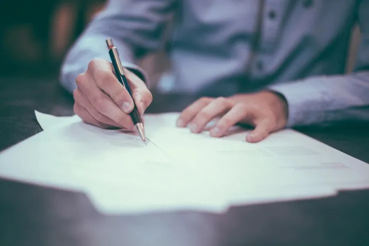Claim paperwork